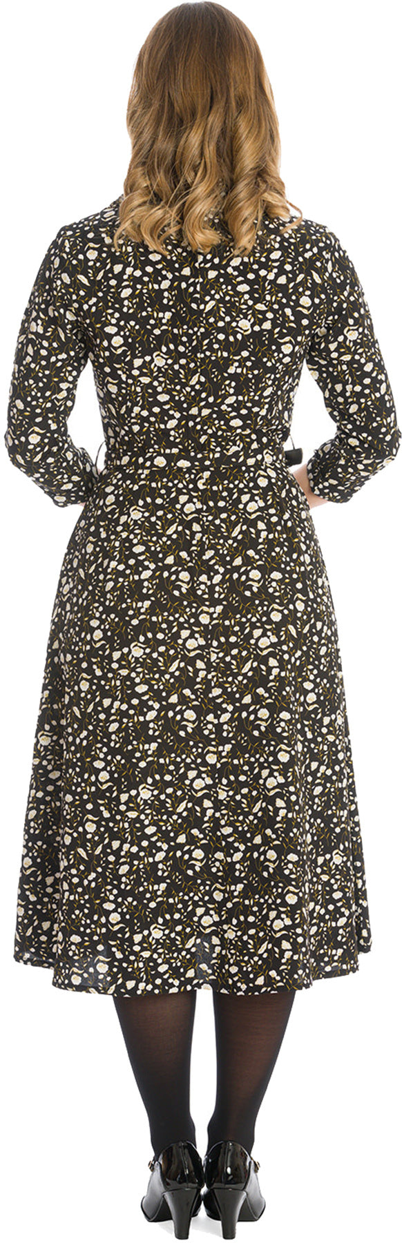 Banned_WINTER_BLOOMS_Vintage_FLORAL_V-Neck_50s_SWING_DRESS_Kleid_-_Schwarz_killer_kirsche_4