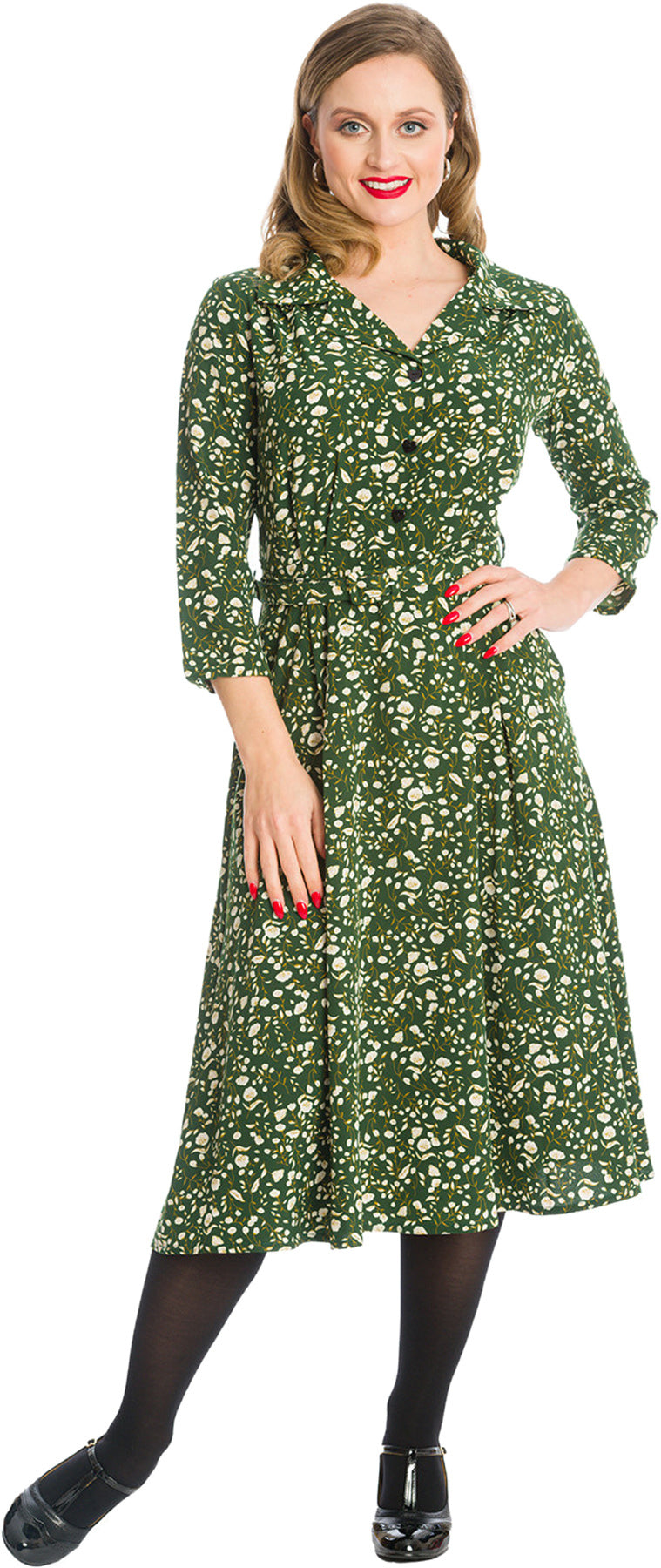 Banned_WINTER_BLOOMS_Vintage_FLORAL_V-Neck_50s_SWING_DRESS_Kleid_Plus_Size_Killer_Kirsche-1
