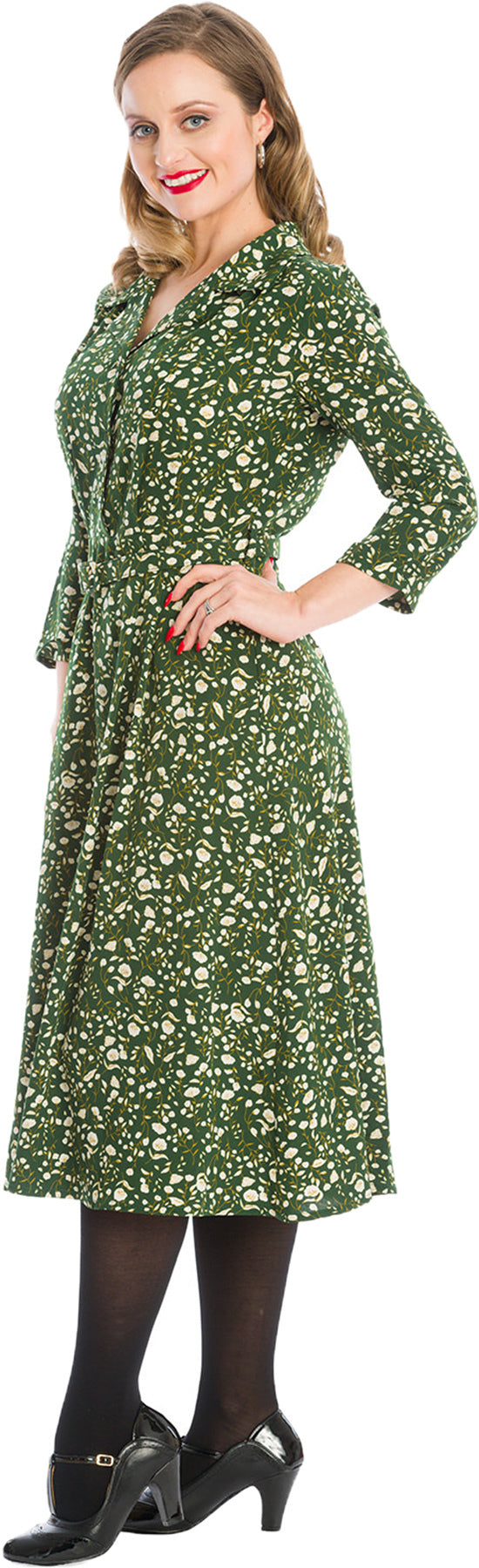 Banned_WINTER_BLOOMS_Vintage_FLORAL_V-Neck_50s_SWING_DRESS_Kleid_Plus_Size_Killer_Kirsche-2