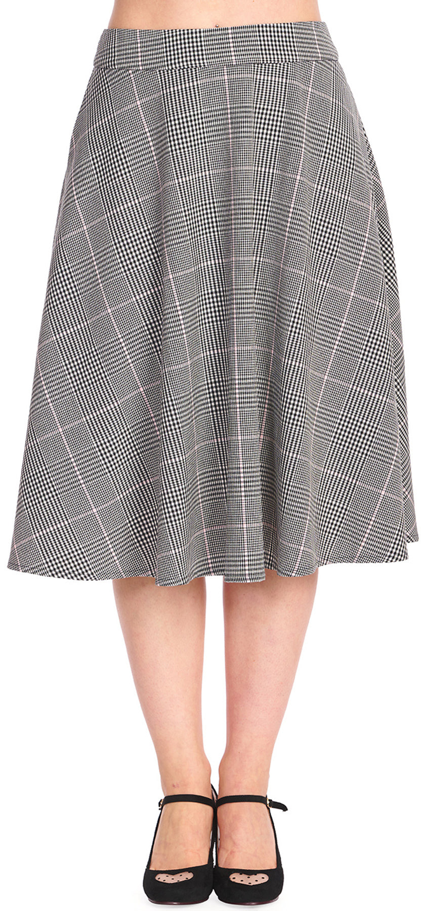 Banned_WINTER_CLASSIC__Vintage_KARO_Tartan_Tellerrock_SWING_SKIRT_killer_kische_1