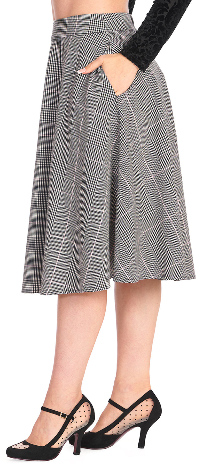 Banned_WINTER_CLASSIC__Vintage_KARO_Tartan_Tellerrock_SWING_SKIRT_killer_kische_3