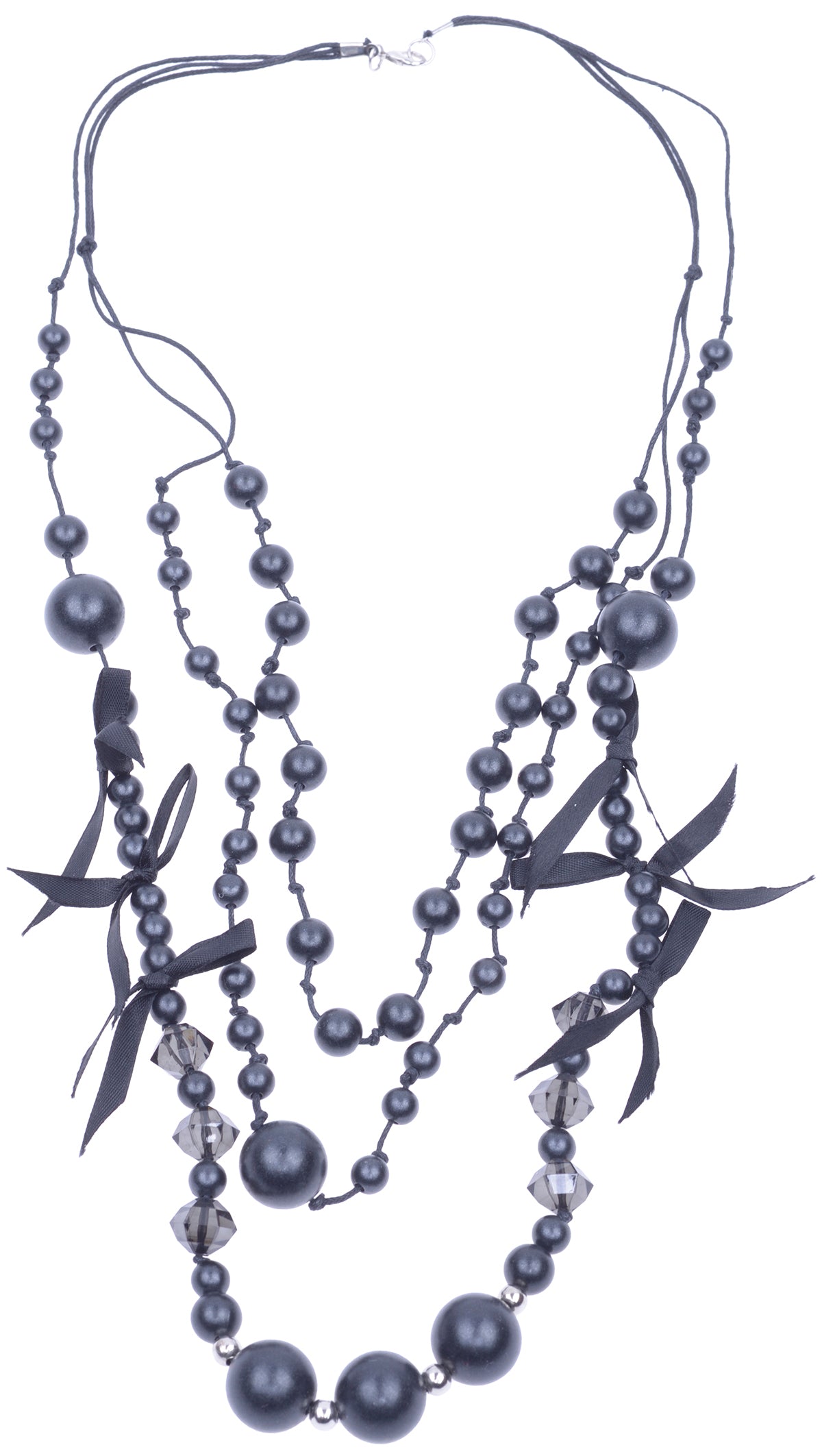 Black_30s_Vintage_BOW_Perlen_SCHLEIFEN_HalsketteuPtyU6eR5ODWh