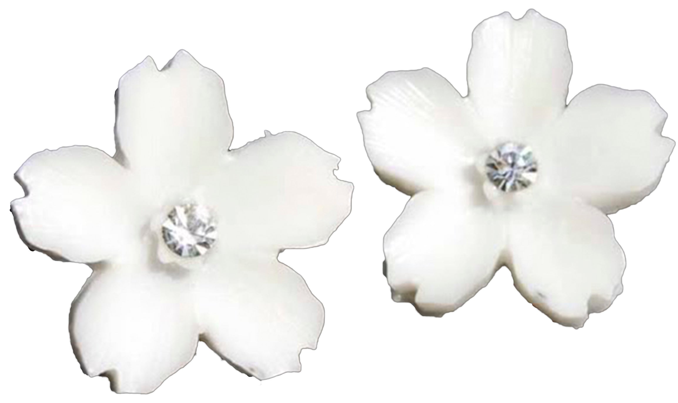 CHERRY_BLOSSOM_Blueten_Ohrstecker_mit_Strass_wei