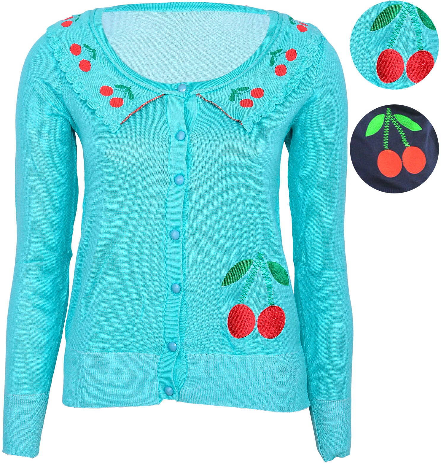 CHERRY_Kirschen_Ruffle_Collar_STRICKJACKE_Cardigan_kollyzeL5obZT0MZ9