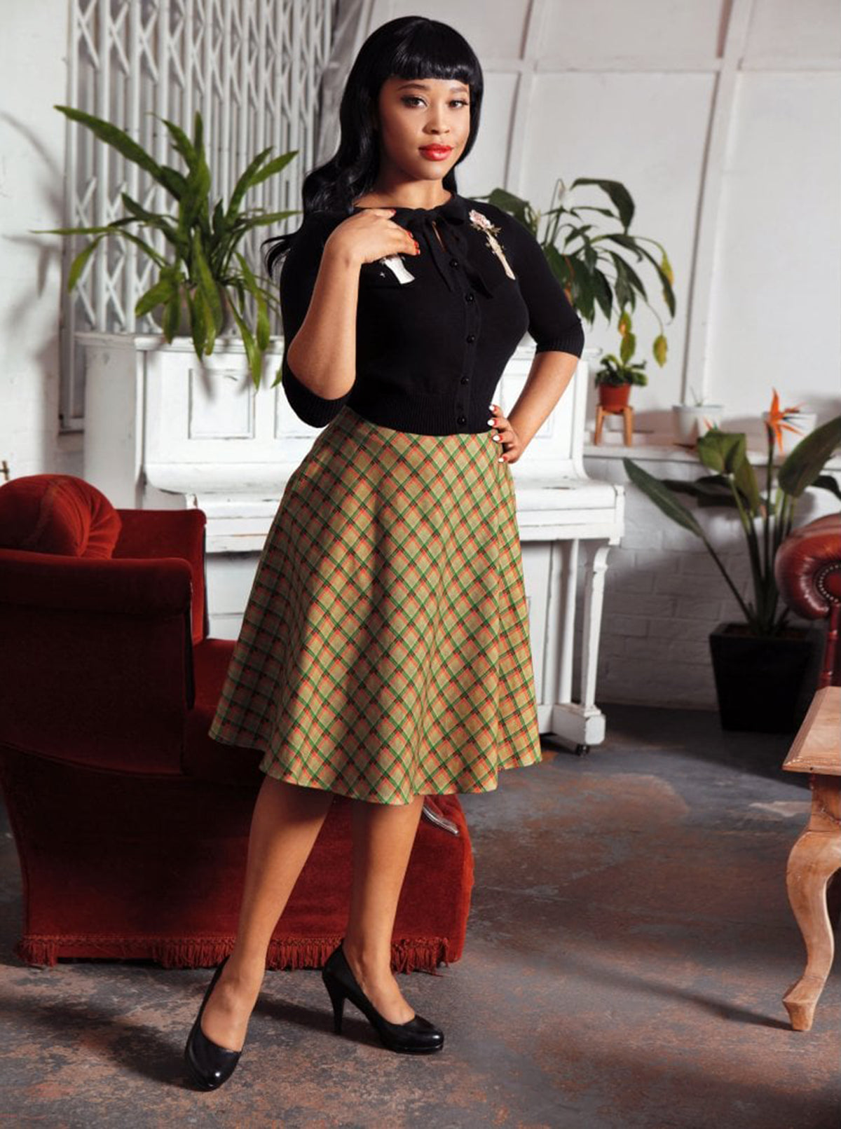COLLECTIF_MAINLINE_MATTIE_HOLIDAY_CHECK_SWING_SKIRT1u4nwGv7gWxX0a