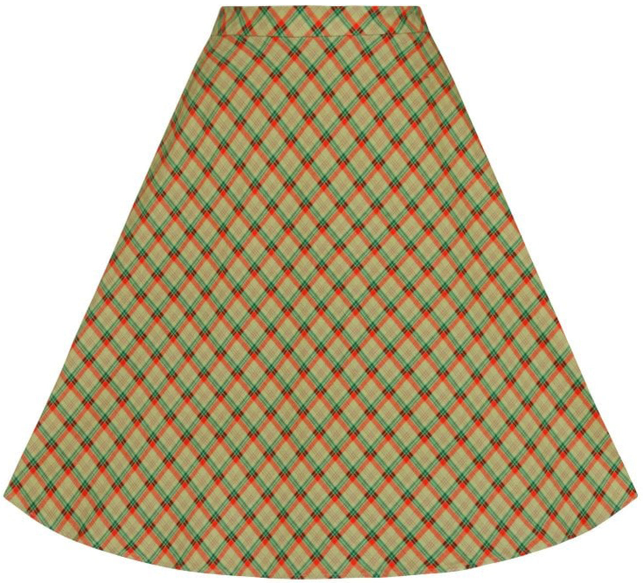 COLLECTIF_MAINLINE_MATTIE_HOLIDAY_CHECK_SWING_SKIRT2xfoHLdHzsHOKl
