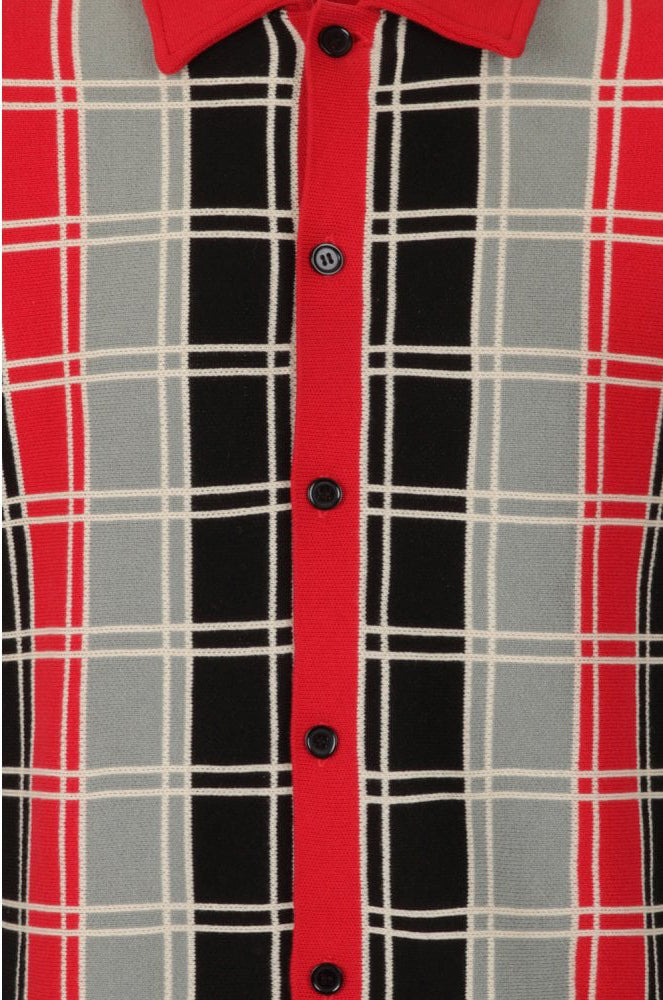 COLLECTIF_MENSWEAR_LUCA_CHECK_SHORT_SLEEVE_Kurzarm_HERREN_Strickjacke_CARDIGAN_killer_kirsche_9Ek4j4eatSxZKk