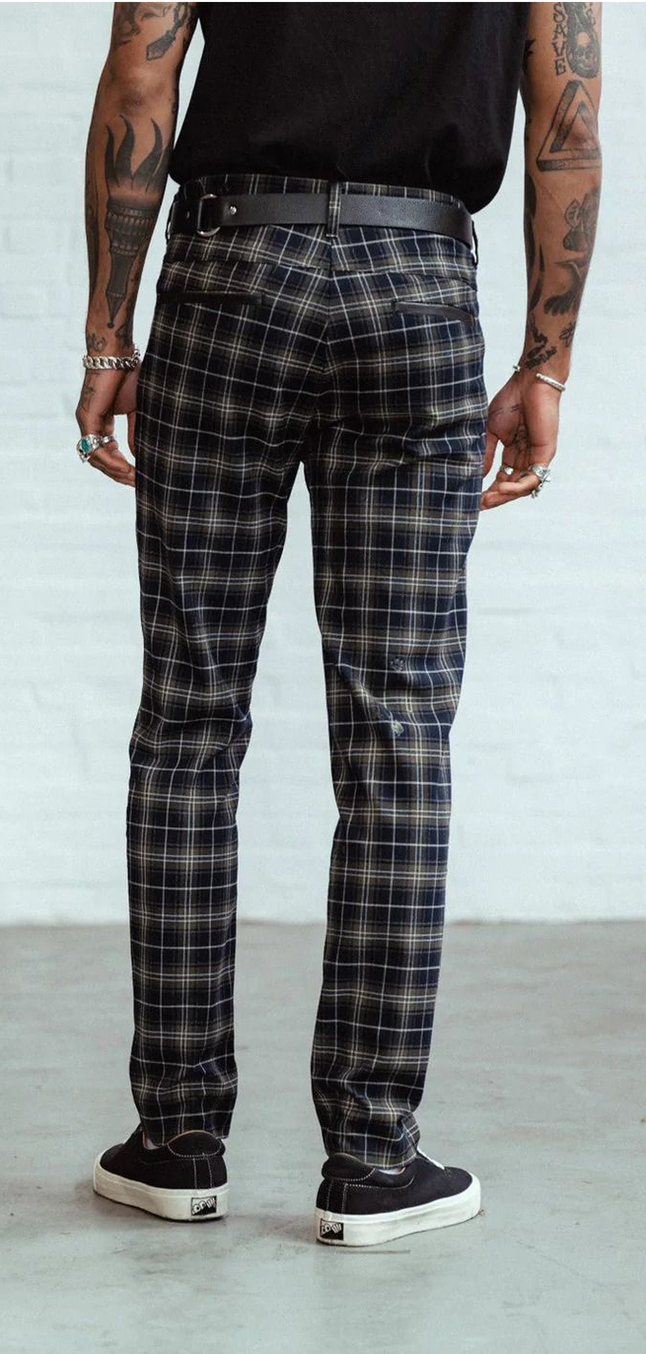 Chet_Rock_CHUCK_SKINNY_Vintage_Tartan_Spitzbundhose_HOCHBUND_HOSE_Slim_Fit_Trousers-2kgazpD94pK1Gy