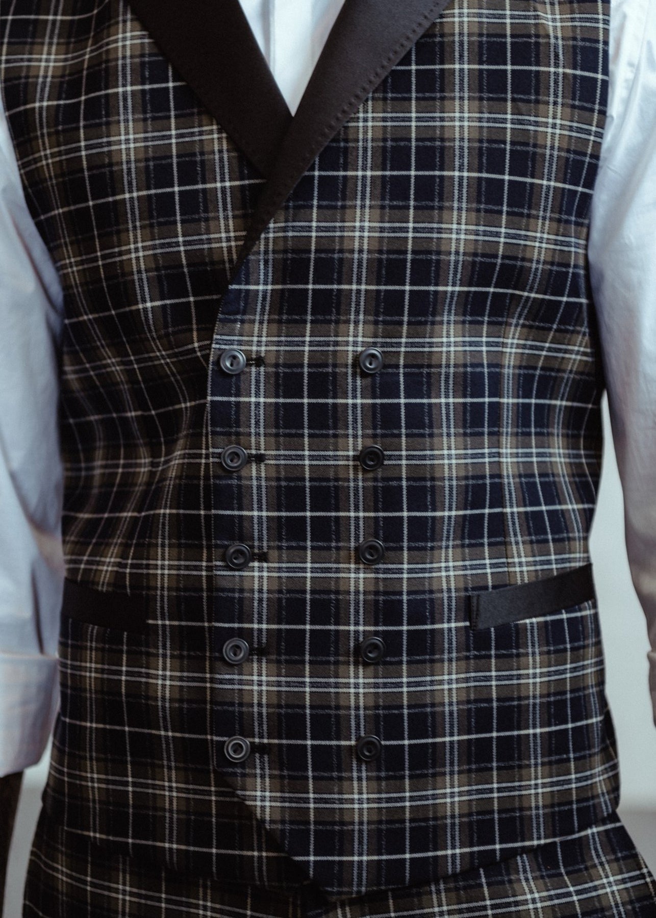 Chet_Rock_CHUCK_Vintage_TARTAN_Karo_CHECK_Classic_Retro_WESTE_Waistcoat_killer_kirsche_5