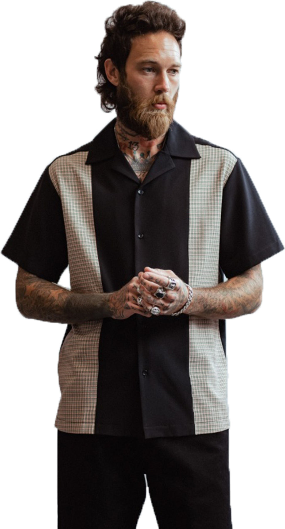 Chet_Rock_DONALD_Retro_DOGTOOTH_Hahnentritt_Kurzarm_BOWLING_HEMD_Shirt_Killer_Kirsche-1mj5wFDyUflK2f