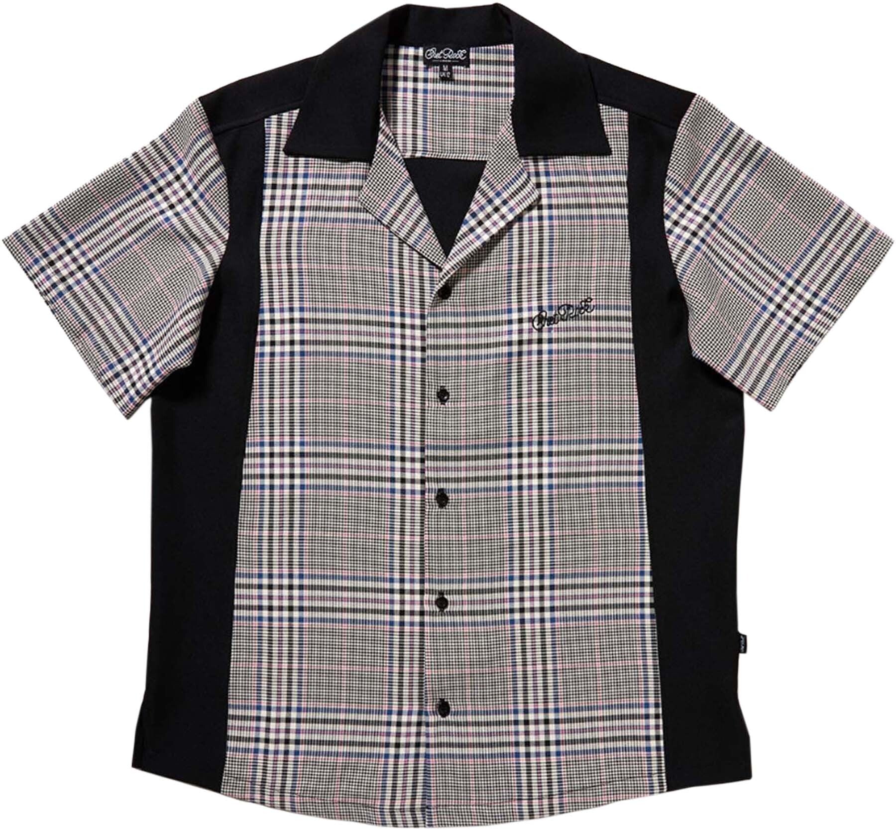 Chet_Rock_GEORGE_PANEL_Retro_KARO_Tartan_CHECK_Loose_Fit_KURZARM_Shirt_HEMD_Killer_Kirsche-1