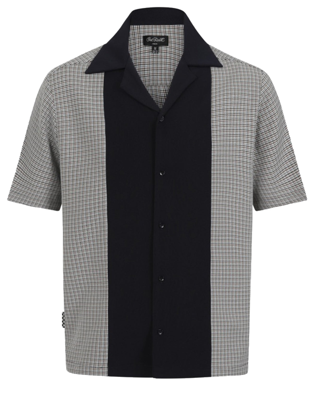 Chet_Rock_JOE_Retro_KARO_Tartan_CHECK_Loose_Fit_KURZARM_Shirt_HEMD