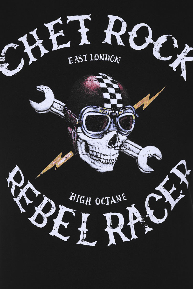Chet_Rock_REBEL_RACER_Retro_SKULL_Rundhals_MOTIV_Herren_Kurzarm_SHIRT-3