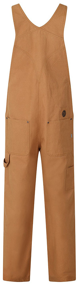 Chet_Rock_STAN_Denim_Workwear_DUNGAREES_Latzhose_RELAXED_FIT_Braun-2