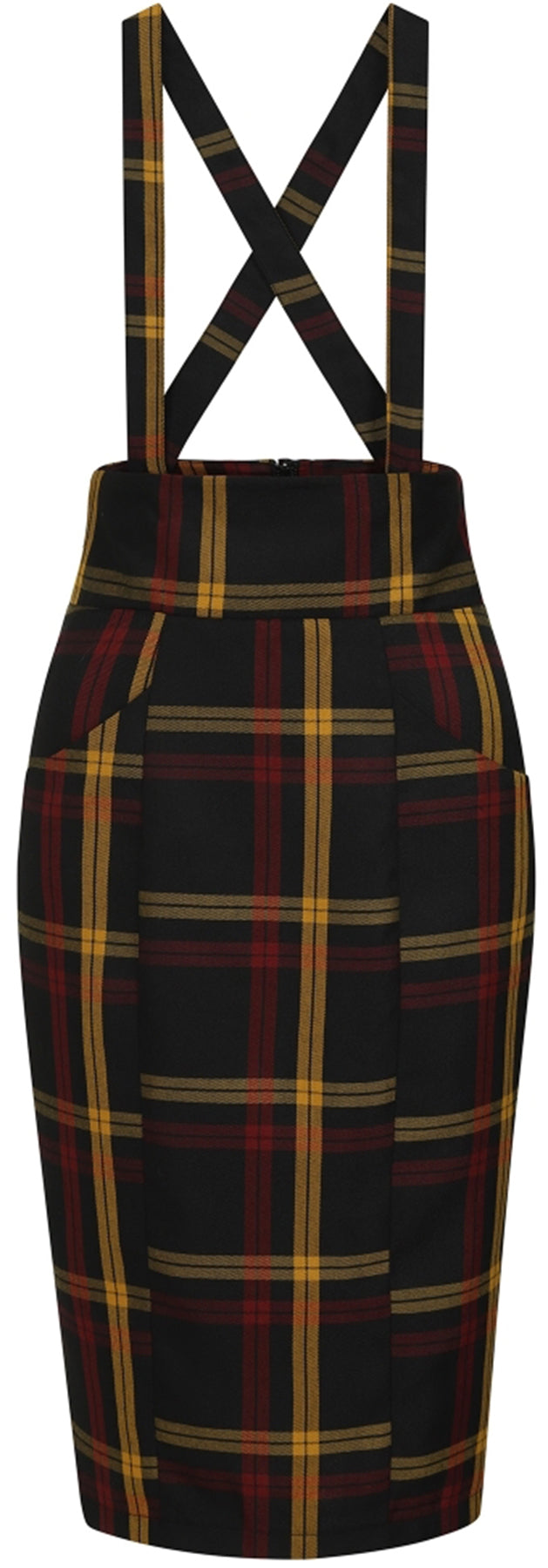 Collectif_ALEXA_Vintage_GILES_CHECK_Tartan_50s_Suspender_BLEISTIFTROCK_Pencil_Skirt_killer_kirsch_5