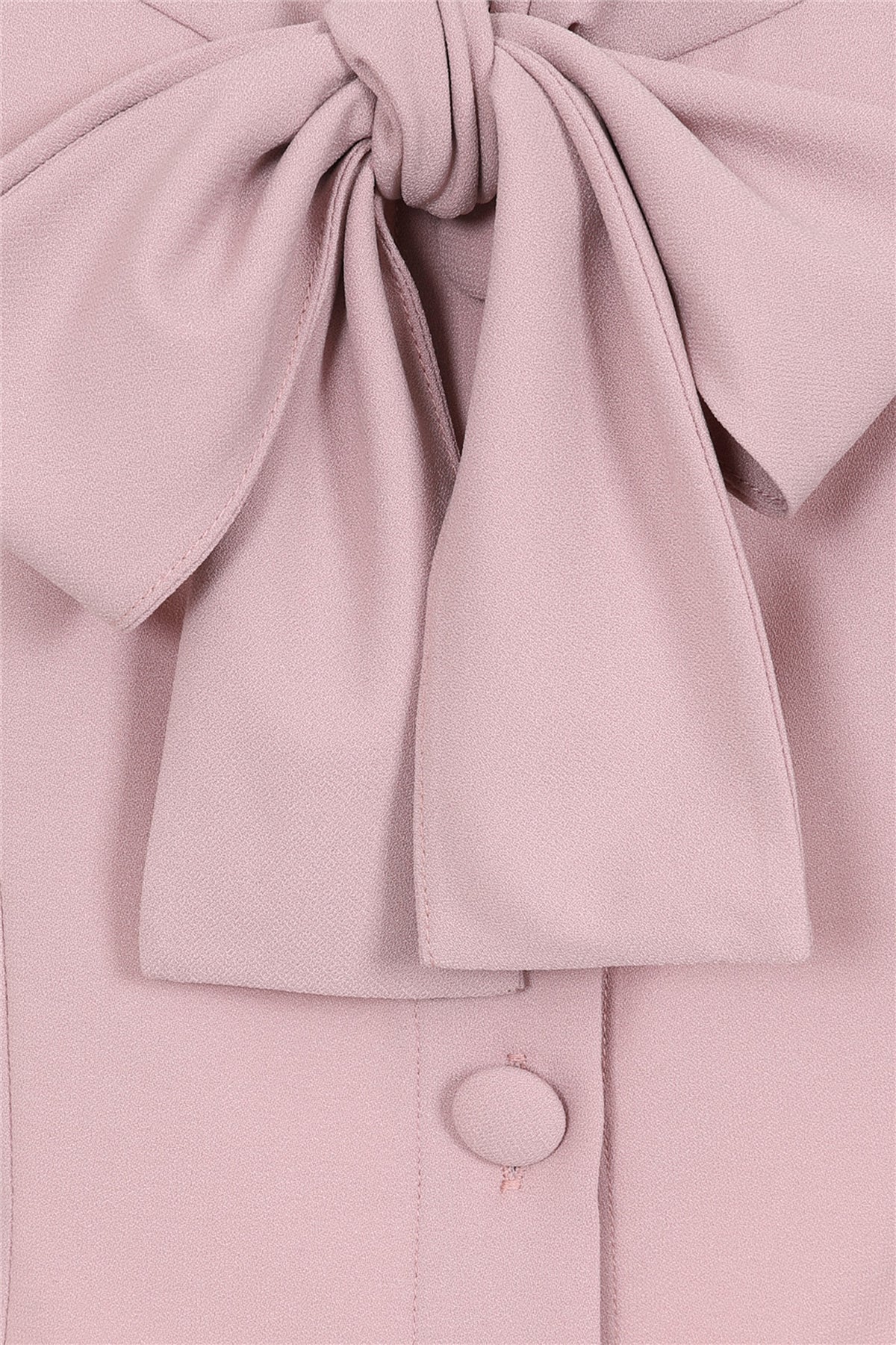 Collectif_ANDRA_PLAIN_Vintage_SCHLEIFE_Bow_VNECK_50s_Schluppenbluse_BLOUSE__Altrosa-4qq8WVKfROdGXg