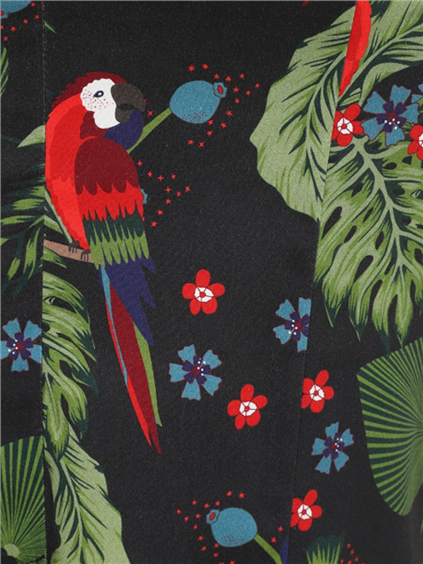 Collectif_ANITA_50s_Parrot_Paradise_ARA_Papagei_SWEETHEART_Traeger_PENCIL_DRESS_Bleistiftkleid_killer_kirsche_4