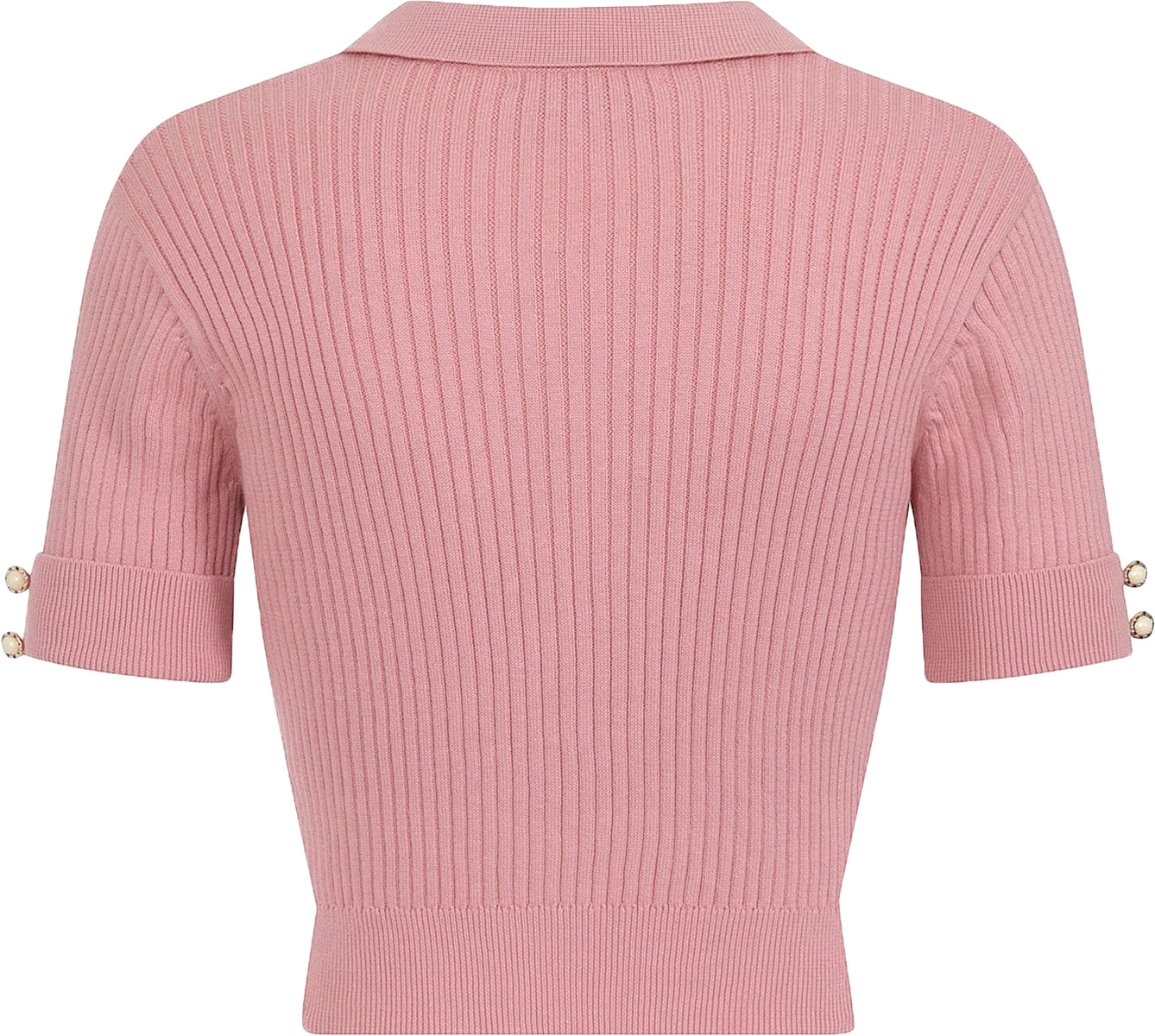 Collectif_ARIANNA_Vintage_RIBBED_Perlen_Kurzarm_CARDIGAN_Strickjacke_Rosa-3
