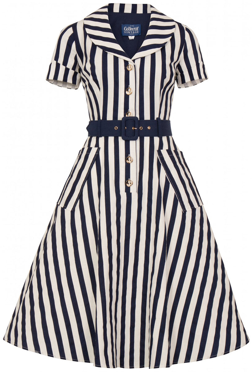 Collectif_BRETTE_Vintage_STRIPED_Streifen_SAILOR_50s_SWING_Dress_KLEID-3aWzVEp9uh3n18