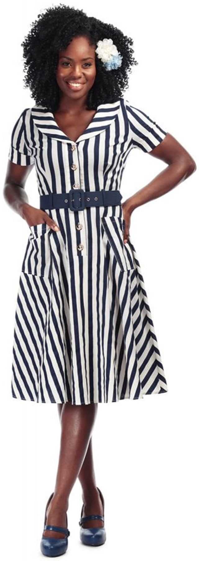 Collectif_BRETTE_Vintage_STRIPED_Streifen_SAILOR_50s_SWING_Dress_KLEID_killer_kirscheg5xPXU1sDixto