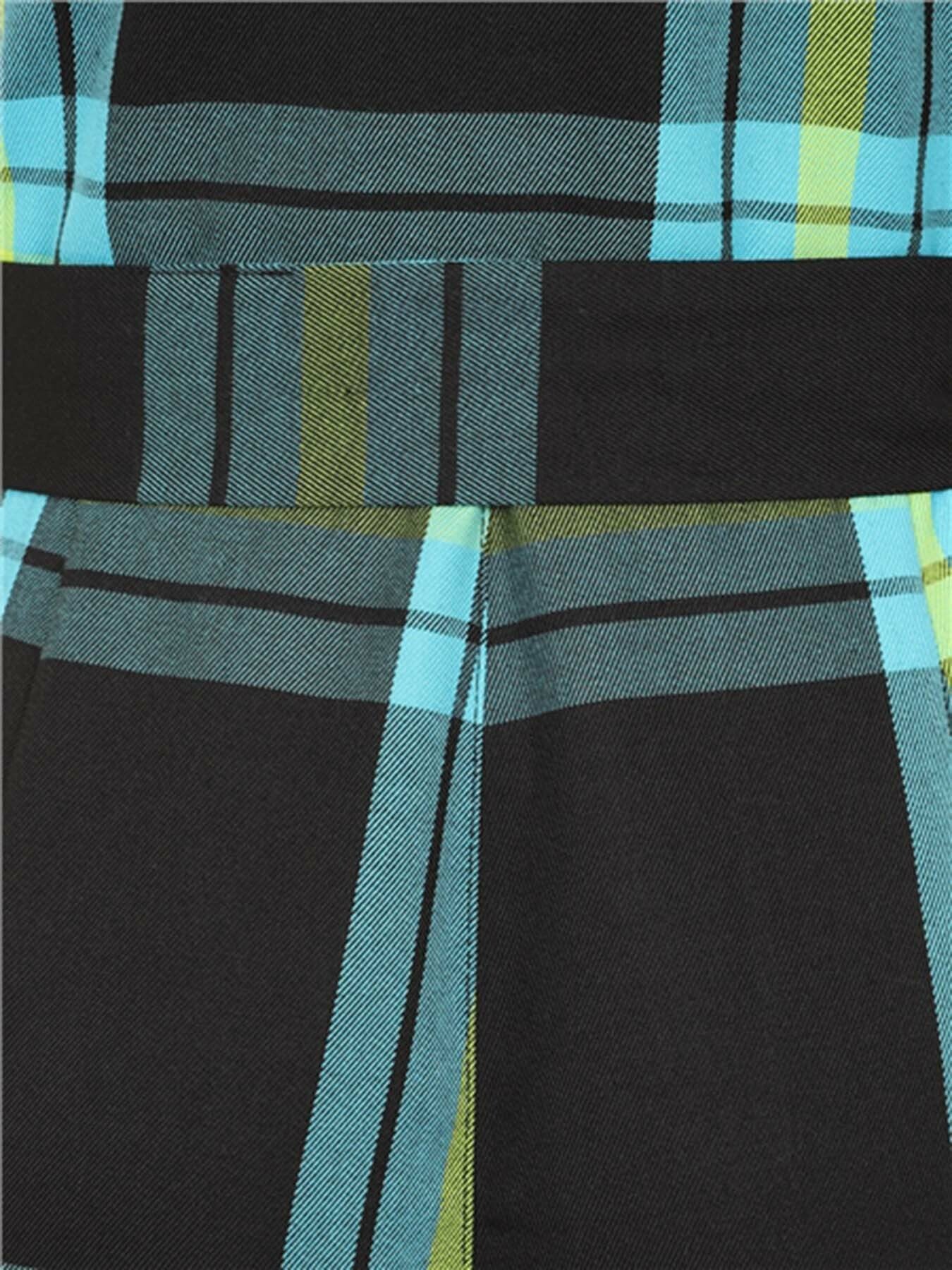 Collectif_CELANDINE_50s_Karo_High_Waisted_EVENING_CHECK_Latzhose_DUNGAREES_killer_kirsche_5