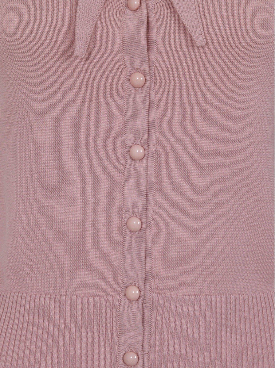Collectif_CHARLENE_uni_Schleife_BOW_Strickjacke_CARDIGAN_-_Rosa_killer_kirsche_3_-_Kopie