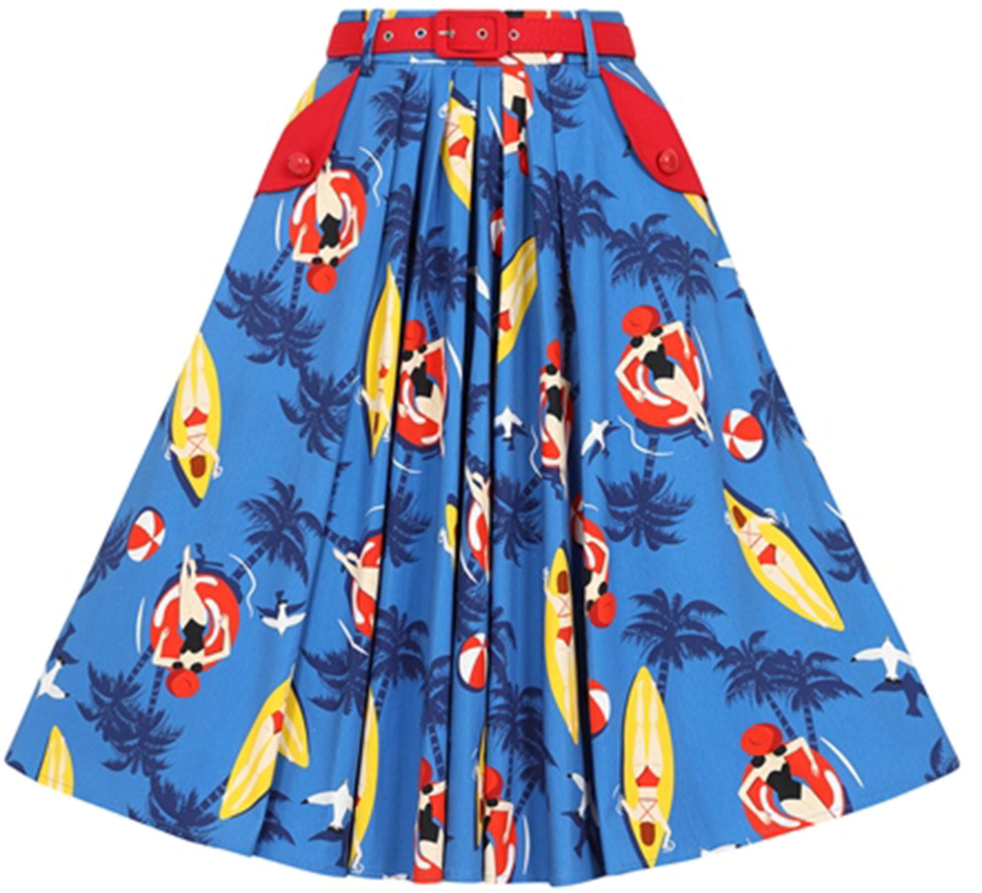Collectif_DAKOTA_Vintage_SURFING_Button_SWING_SKIRT_Rock__killer_kirsche_2