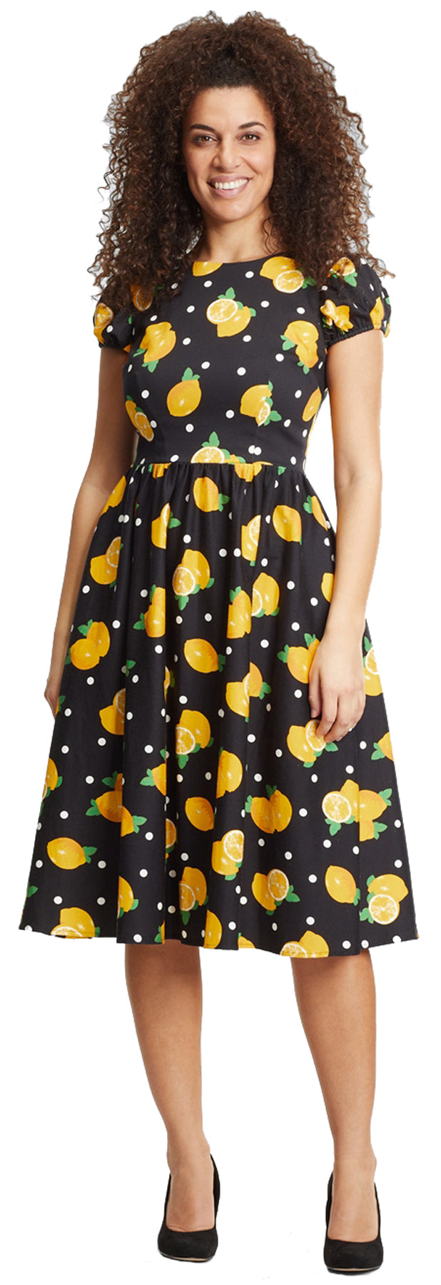 Collectif_DEMIRA_Polka_Lemon_PUNKTE_Kurzarm_50s_A-Linien_DRESS_Swingkleid_killer_kirsche_18JjMFMpC46RZD