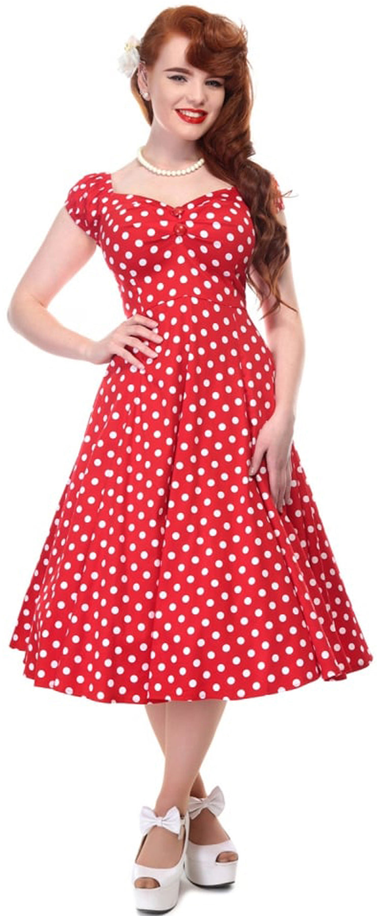 Collectif_DOLORES_Doll_50s_Punkte_Vintage_POLKA_DOTS_Swing_Dress_Kleid_-_Rot_killer_kirsche
