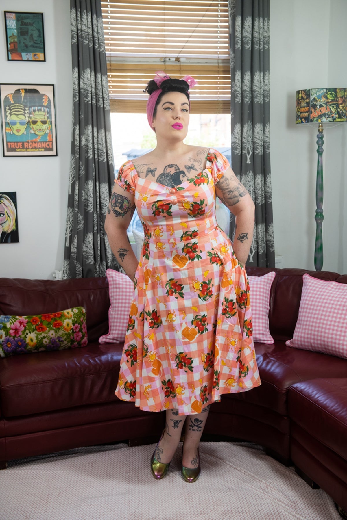Collectif_DOLORES_JUICY_ORANGES_50s_Sweetheart_SWING_DRESS_Kleid_killer_kirsche_6zV7QgKyLVYiWW