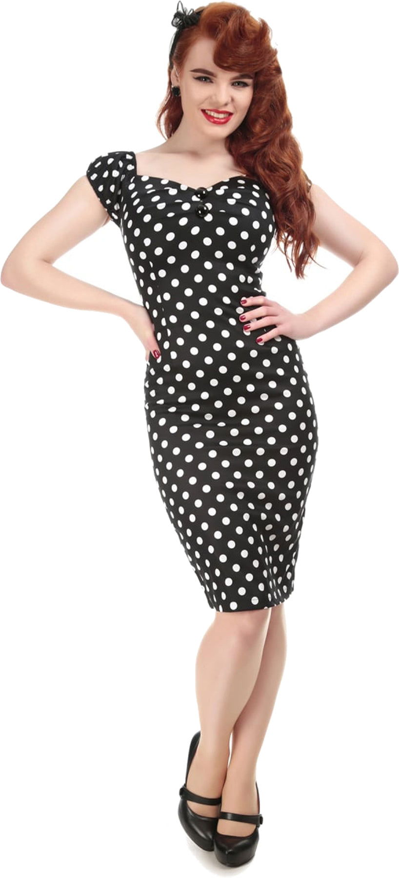 Collectif_DOLORES_Retro_POLKA_DOTS_Punkte_Vintage_Wiggle_PENCIL_DRESS_Kleid_killer_kirschePjdaZLceQUkEa