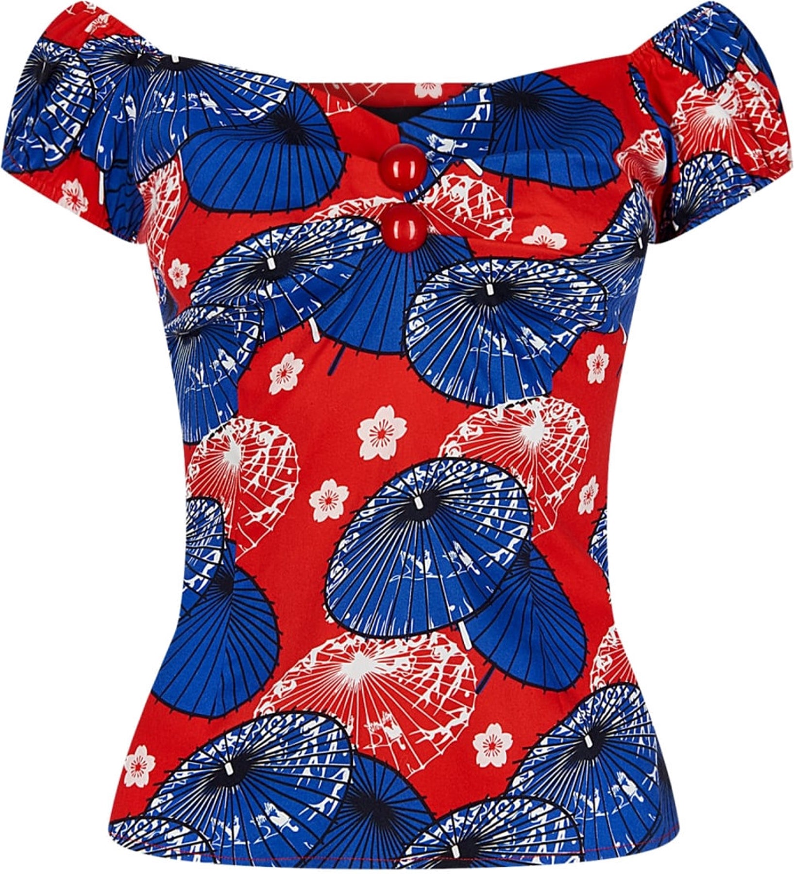 Collectif_DOLORES_Vintage_PAPER_PARASOL_Japanese_Pin_Up_Bluse_SHIRT_killer_kirsche