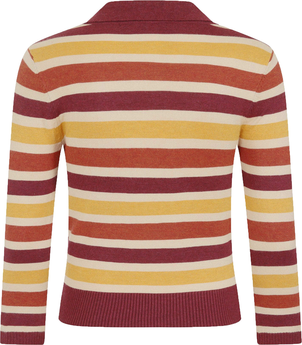 Collectif_ENZA_Vintage_RETRO_STRIPED_Streifen_Langarm_CARDIGAN_Strickjacke-3tyCdo4HdJzmMw