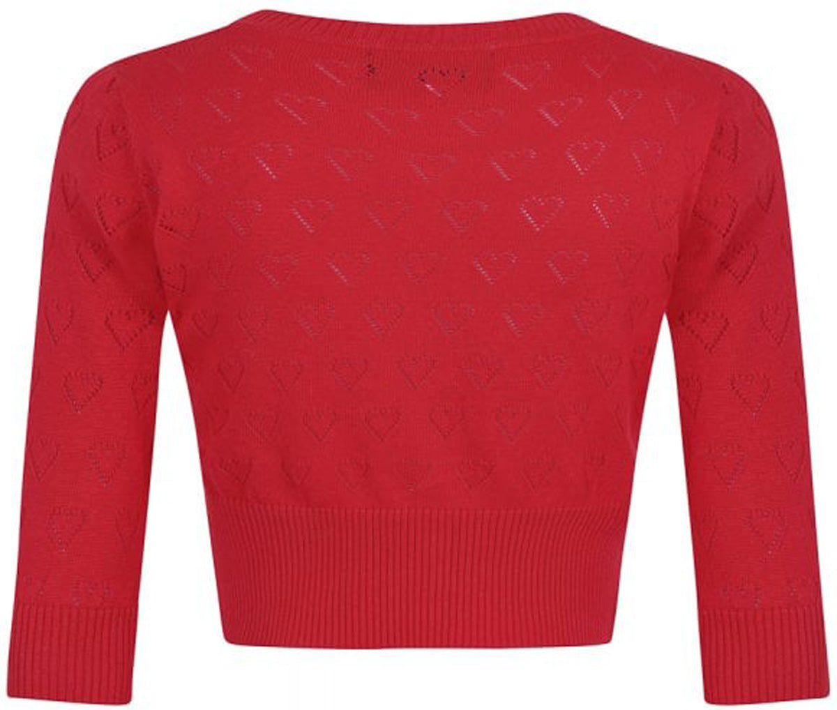 Collectif_EVIE_HEART_50s_Herz_LOCHMUSTER_Strickjacke_Crop_CARDIGAN_Rot_killer_kirsche_4