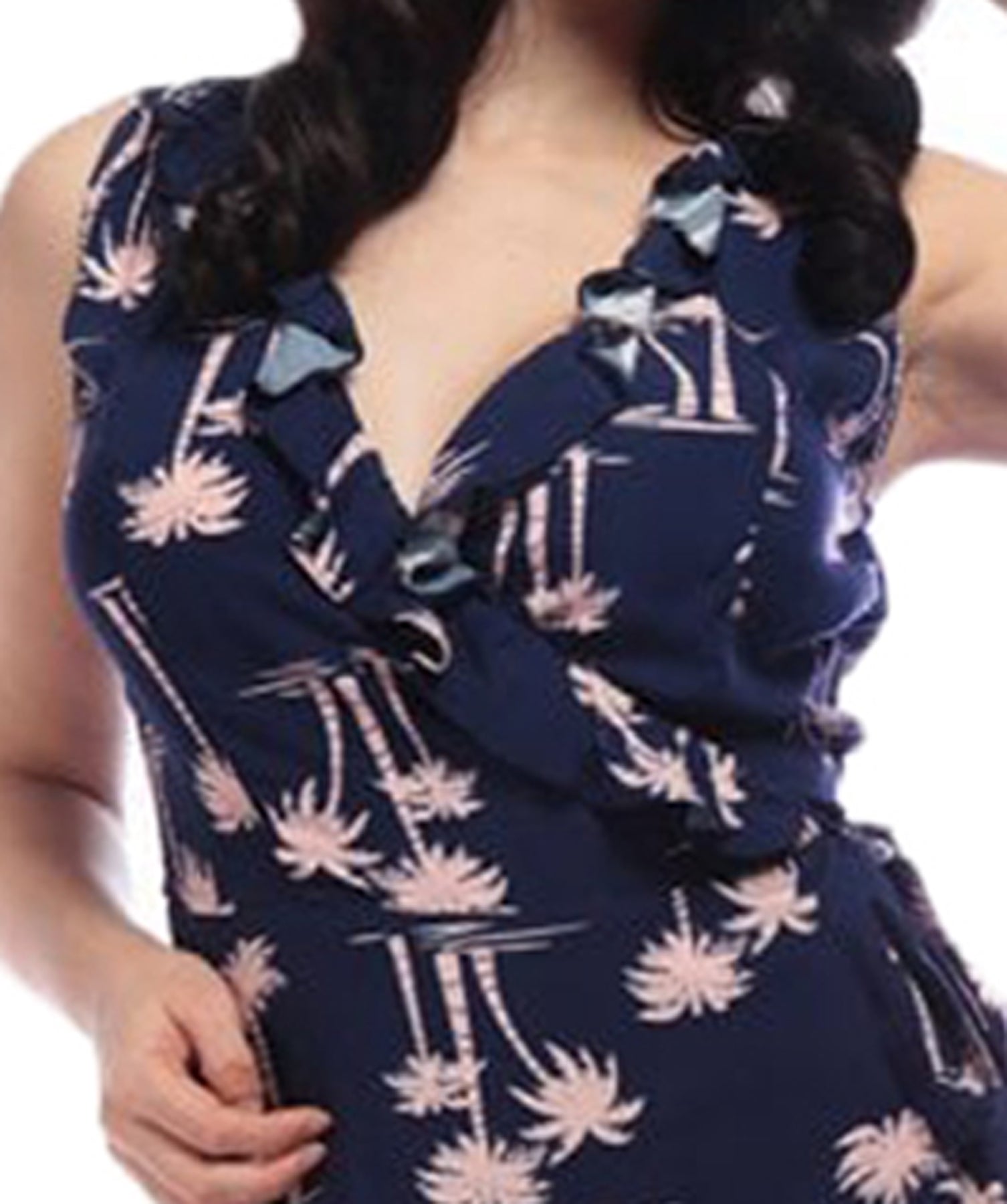 Collectif_GWENDA_Tropical_PALM_BEACH_Ruffle_MIDI_Traeger_SWING_DRESS_Kleid_killer_kirsche_2