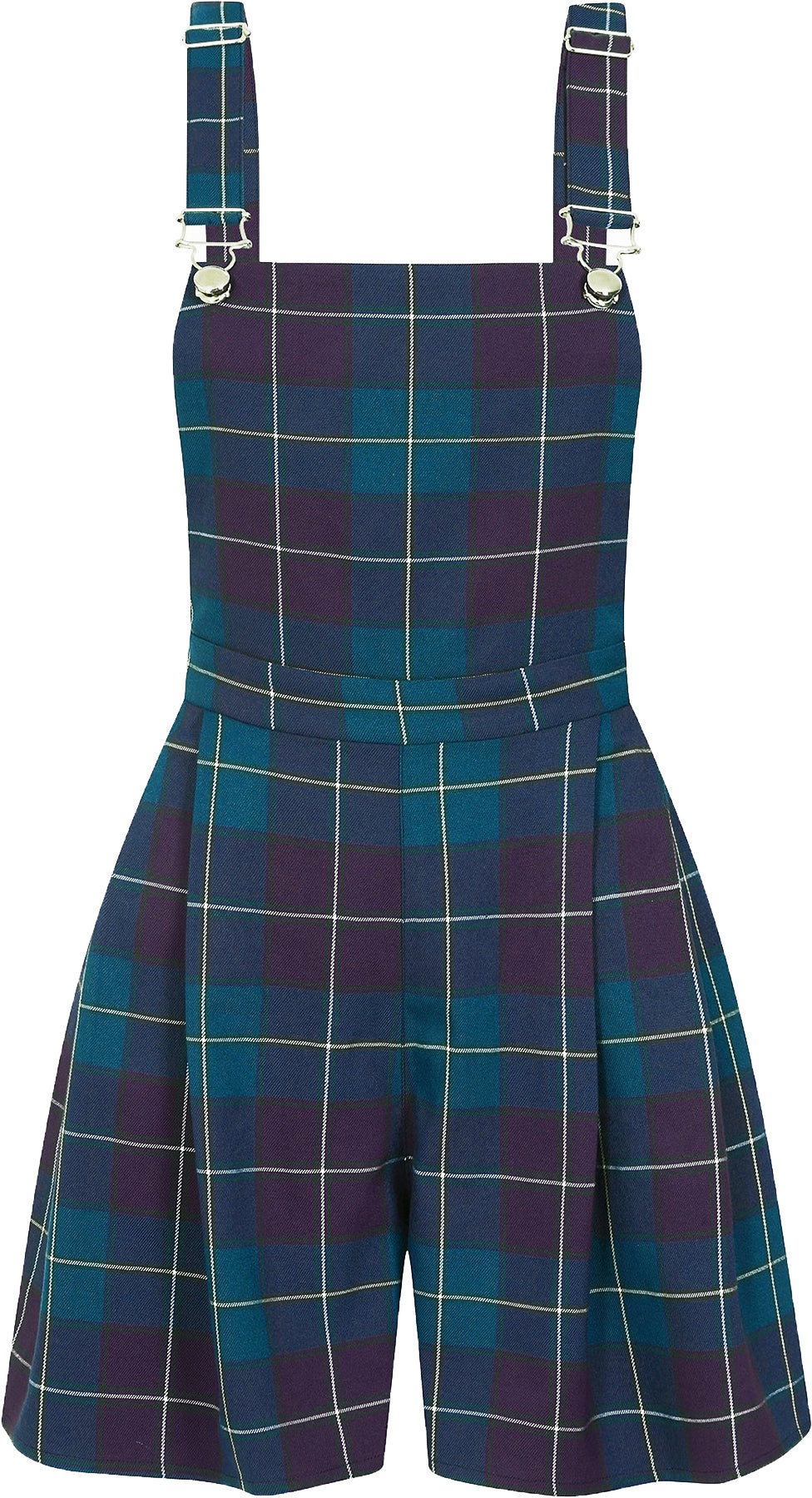 Collectif_HANI_MERMAID_CHECK_Tartan_High_Waist_SHORTS_Kurze_Latzhose_Playsuit_Killer_Kirsche-16HcKIXNgwXjUr