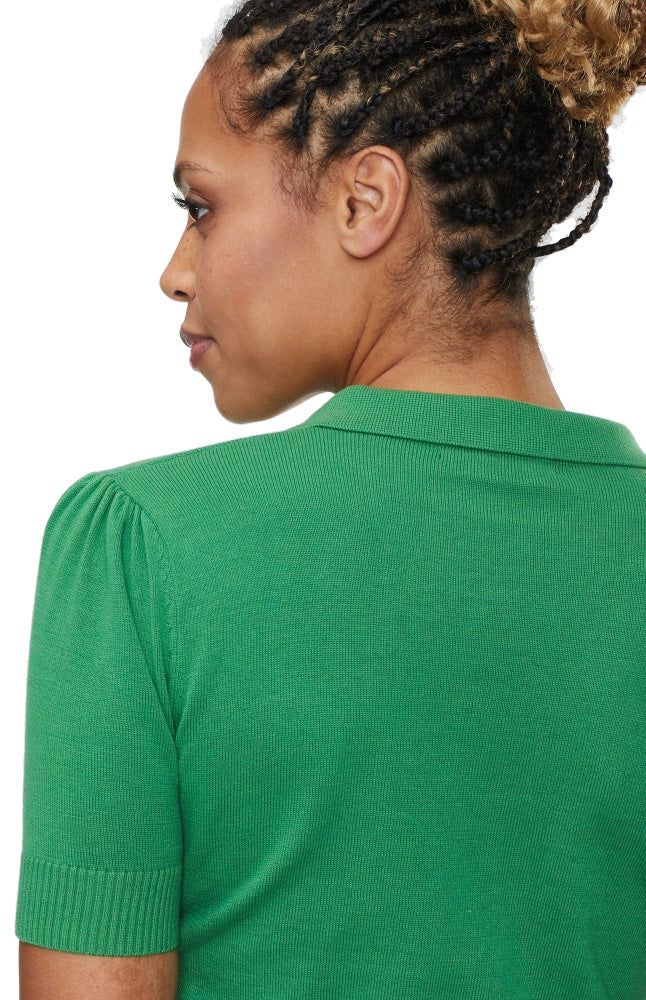 Collectif_JAN_VINTAGE_PEACHES_CARDIGAN_kurzarm_Feinstrick_Strickjacke_gruen_Pfirsich_killer_kirsche_4