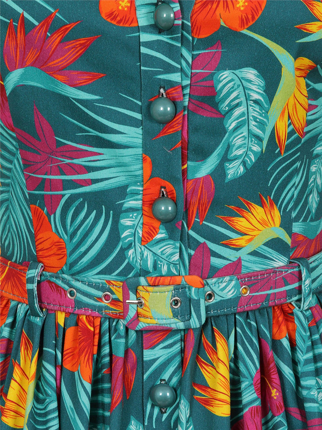 Collectif_JEMIMA_Tropico_Buttoned_Flowers_Tiki_SWING_DRESS_Kleid_killer_kirsche_4