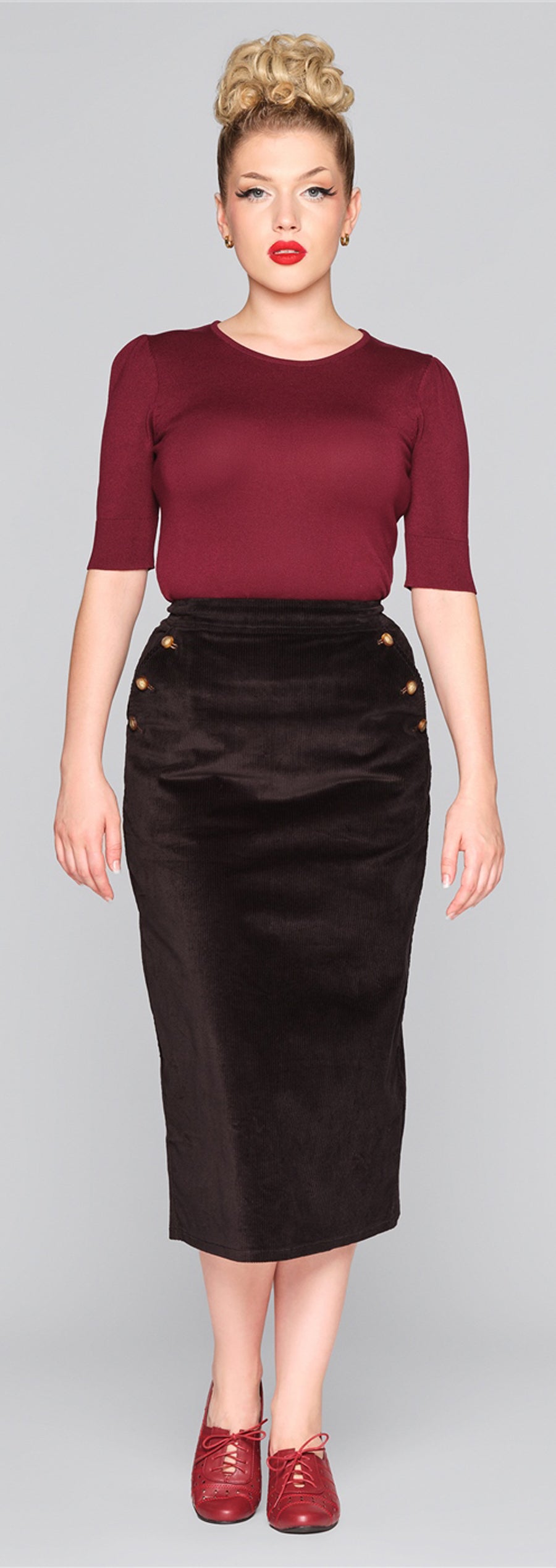Collectif_JILKA_CORDUROY_CORD_WInter_Vintage_Classic_Pencil_Skirt_BLEISTIFTROCK-4