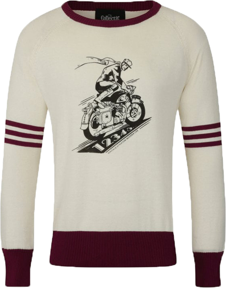 Collectif_JIMMY_Vintage_CAF-_RACER_40s_Knitted_Feinstrick_LANGARM_Pullover-2