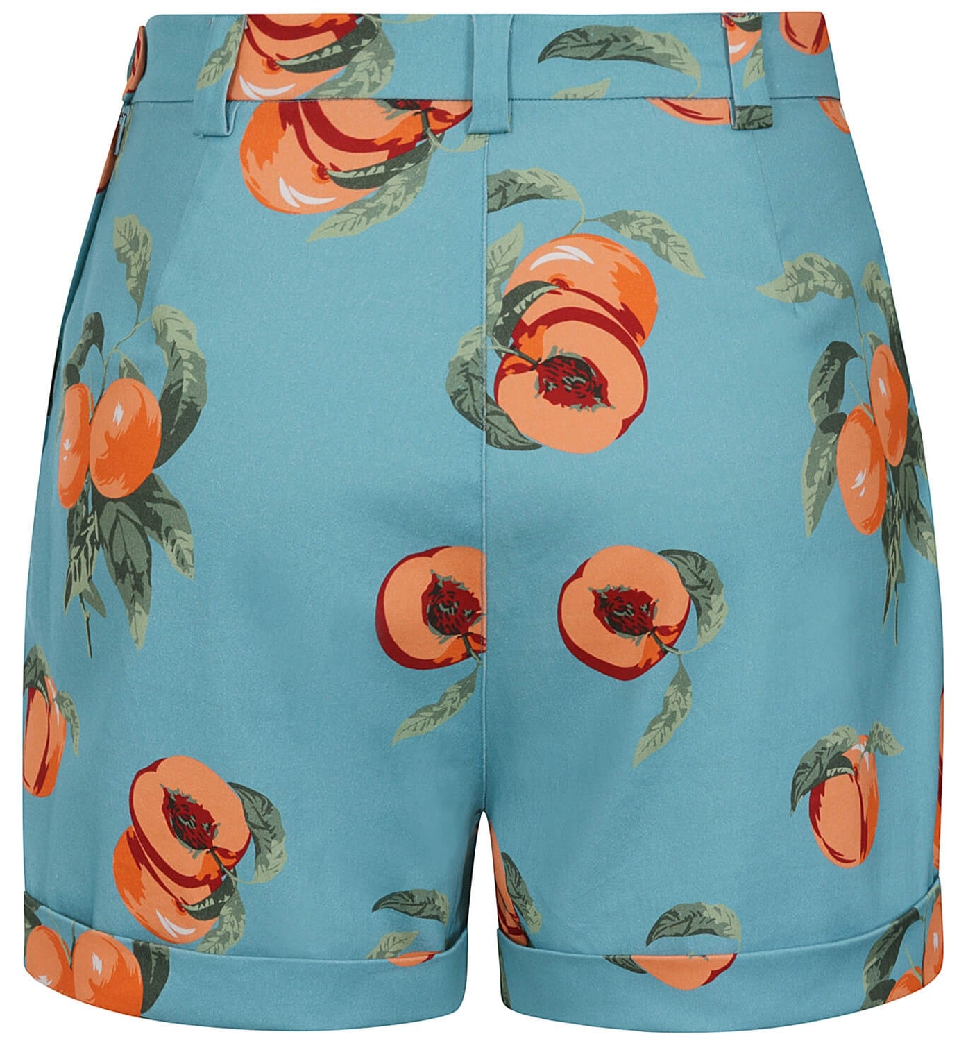 Collectif_JOJO_VINTAGE_PEACHES_Pin_Up_Jeans_High_Waisted_SHORTS_Hose_pfirsich_kurz__killer_kirsche_3