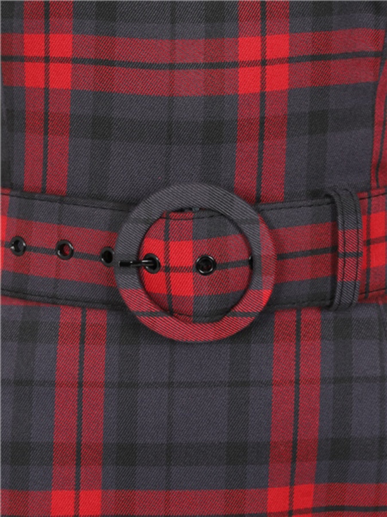 Collectif_JUNE_SMOKY_Check_TARTAN_Karo_Halbarm_PENCIL_DRESS_Bleistiftkleid_killer_kirsche_4