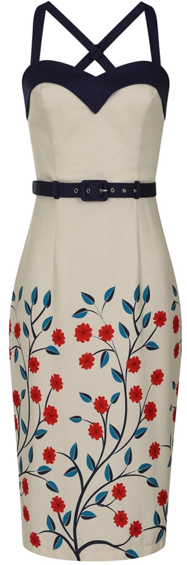 Collectif_KIANA_DANUBE_FLORAL_50s_Blumen_Sweetheart_PENCIL_DRESS_Bleistifkleid_killer_kirscheLMUBJwRU0zZEb