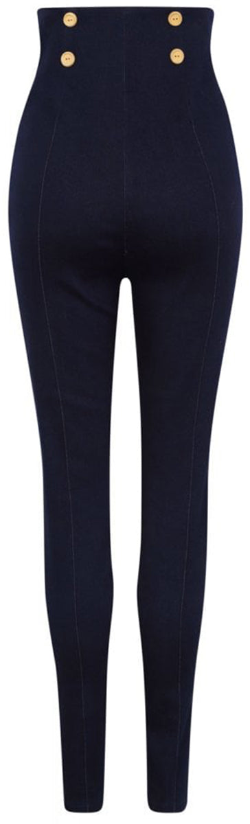 Collectif_LARA_Vintage_Denim_Button_HIGH_WAISTED_Slim_Fit_JEANS_Hose-4
