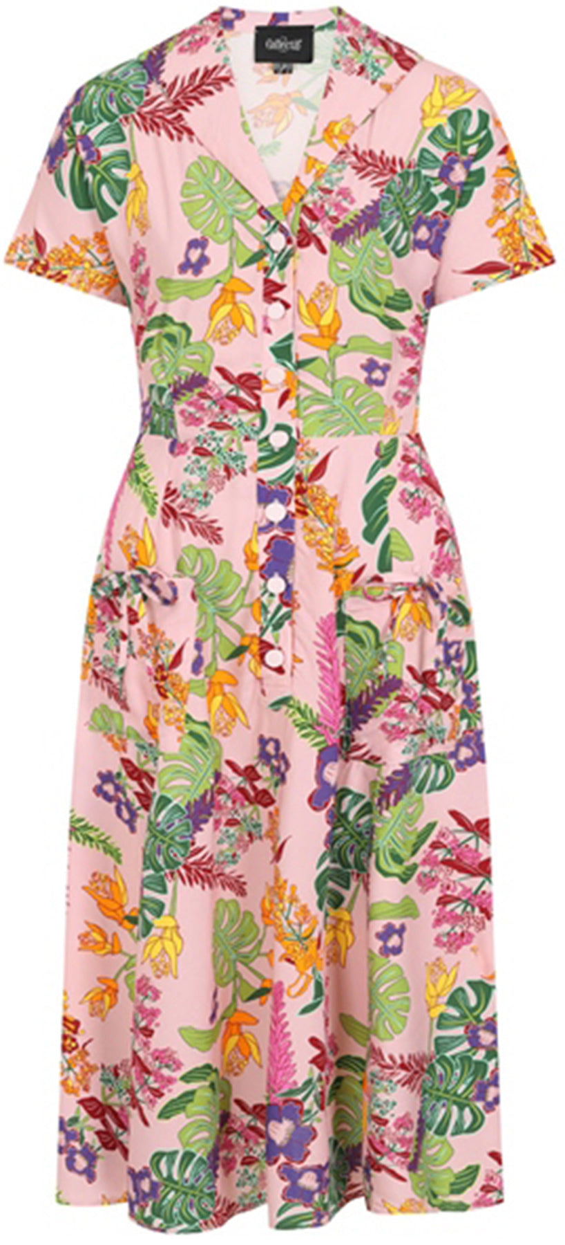 Collectif_LIZA_Vintage_VIBRANT_TROPICS_Blumen_KURZARM_Retro_SWING_DRESS_Kleid_killer_kirsche_3