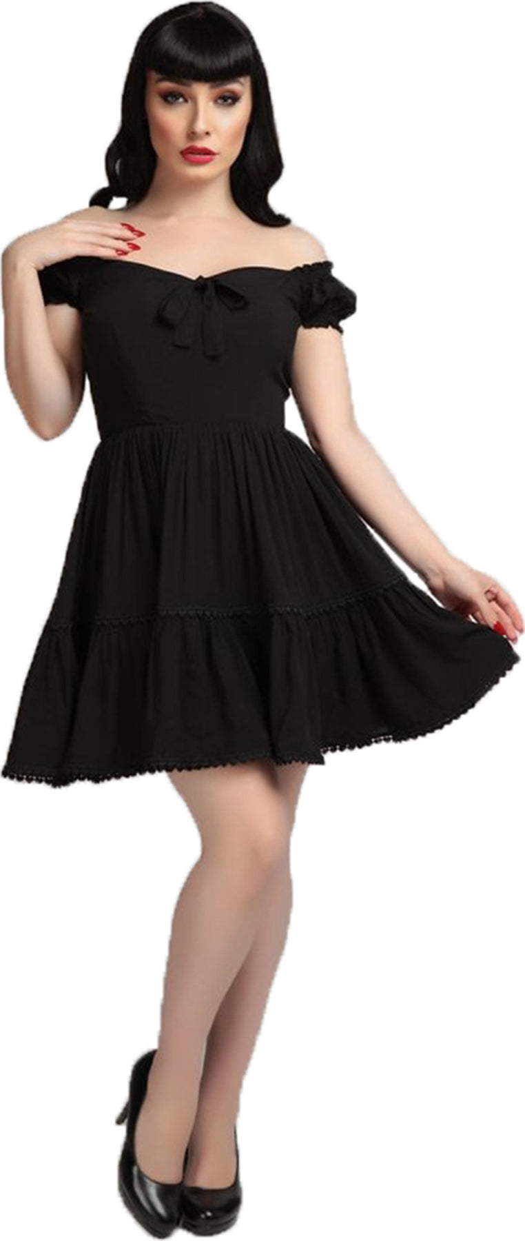 Collectif_LOLISA_50s_Schleife_HEART_TRIM_Sweetheart_SWING_DRESS_Mini_Kleid_killer_kirsche