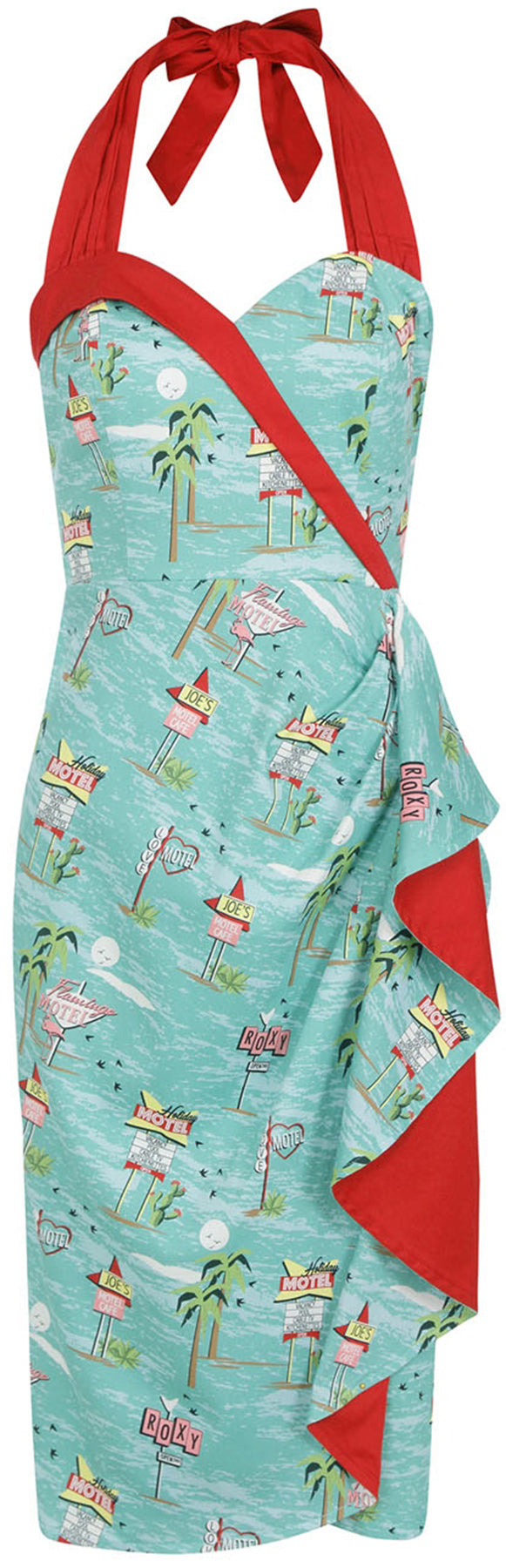 Collectif_LORNA_MOTEL_Neckholder_SARONG_Pencil_Dress_KLEID_killer_kirsche_2