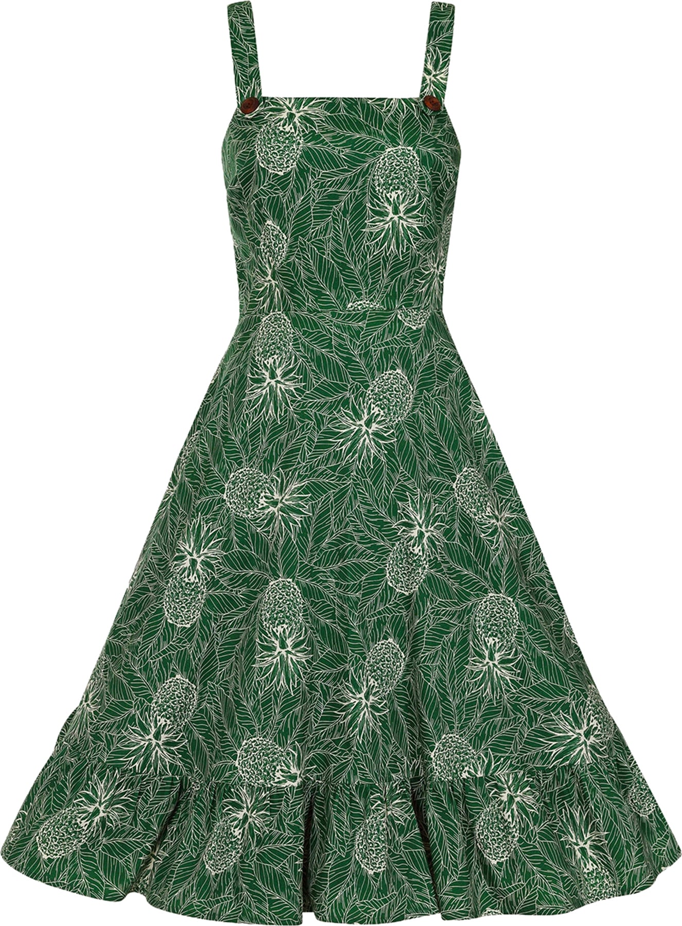 Collectif_MAGGIE_50s_PINEAPPLE_PALM_Ananas_TRaeGER_Volant_SWING_DRESS_Kleid_killer_kirsche254Isgd5cBm0f