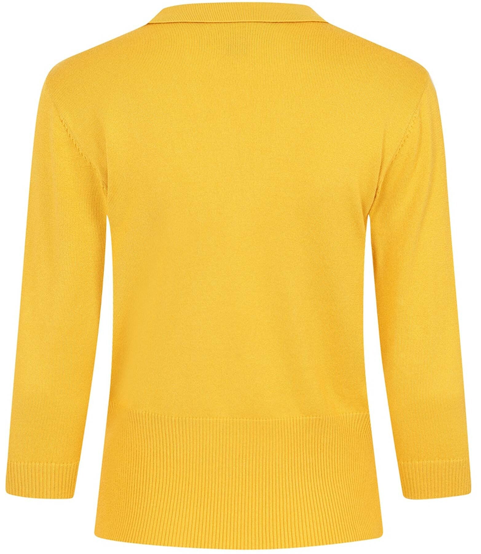 Collectif_MAJA_Vintage_KRAGEN_Polo_Dreiviertelarm_50s_JUMPER_Pullover__killer_kirsche_4