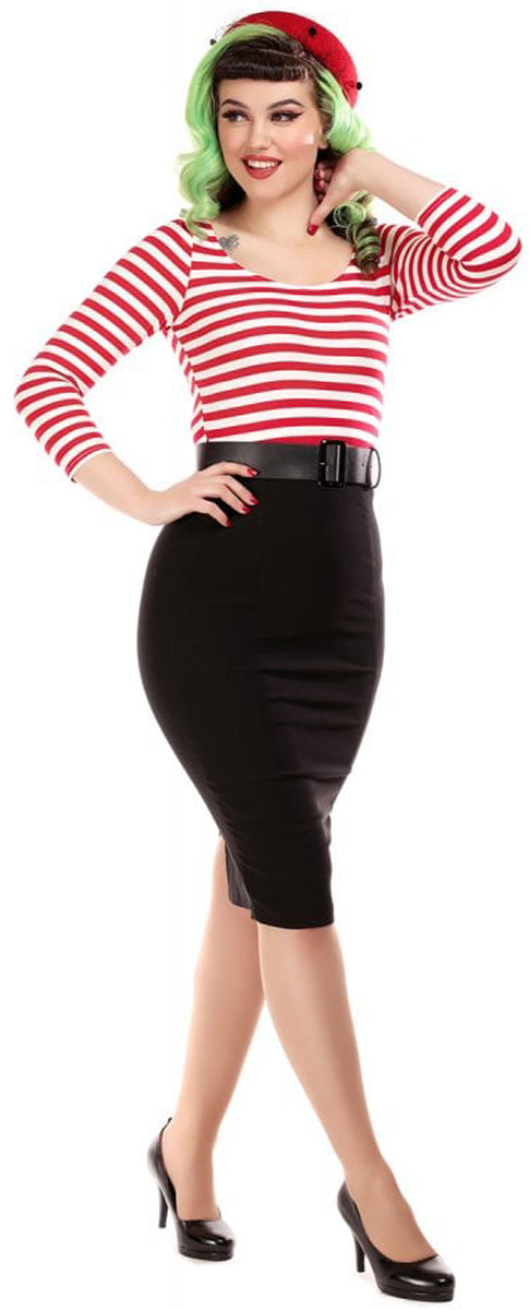 Collectif_MANUELA_Striped_STREIFEN_Bleistiftkleid_PENCIL_DRESS_Rot_killer_kirsche_1oVQTVNzSawNBz